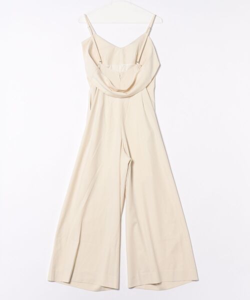 KINO THE KEI（キノザケイ）の「DAILY＆LOUNGEWEAR ドレープネック 2WAY ストラップ オールインワン KINO THE KEI（つなぎ/オールインワン・レディース・アイボリー/ブラウン/ネイビー・M/S）」の18枚目の写真