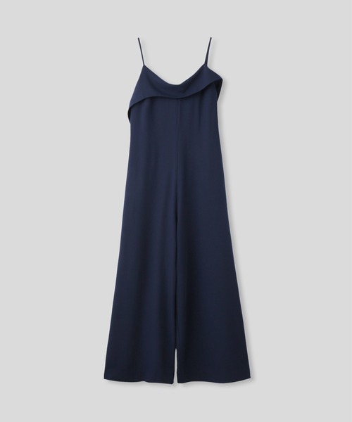 KINO THE KEI（キノザケイ）の「DAILY＆LOUNGEWEAR ドレープネック 2WAY ストラップ オールインワン KINO THE KEI（つなぎ/オールインワン・レディース・アイボリー/ブラウン/ネイビー・M/S）」の10枚目の写真