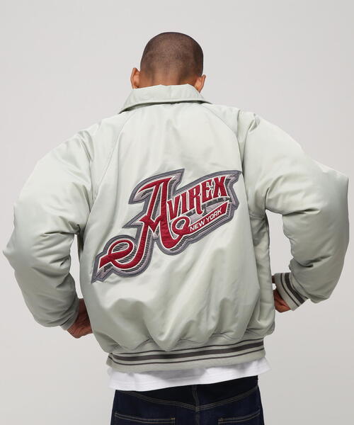 セール】《WEB&DEPOT限定》NYLON VARSITY JACKET / ナイロン バー