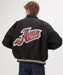 AVIREX｜アヴィレックス（メンズ）のスタジャン（ブラック/黒色系