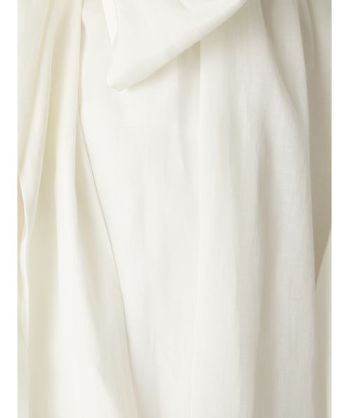 FRAY I.D（フレイアイディー）の「2wayシアーボウタイブラウス／ウォッシャブル（シャツ/ブラウス・レディース・ブルー/ホワイト/ピンク・F）」の10枚目の写真