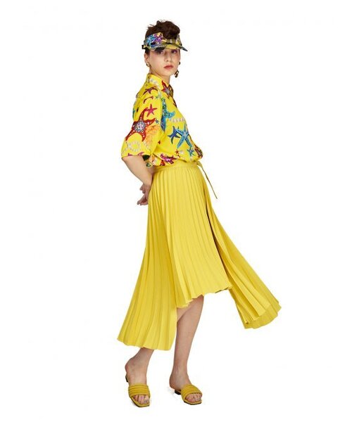 GREEDILOUS(グリディアス)の「オーシャンパールプリントボタンダウンシャツ(シャツ/ブラウス・レディース・その他・SMALL/MEDIUM/LARGE/X-SMALL)」の2枚目の写真