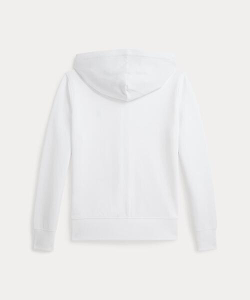 POLO RALPH LAUREN CHILDRENSWEAR（ポロ ラルフ ローレン チルドレンズウェア）の「ダブルニット フルジップ フーディ（パーカー・キッズ・ホワイト・M/L/XL/S）」の3枚目の写真