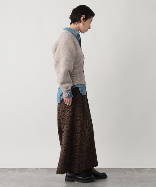 studio CLIP（スタディオクリップ）の「《ウタオ》Iラインイージースカート（スカート・レディース・その他1/ベージュ・FREE）」の5枚目の写真