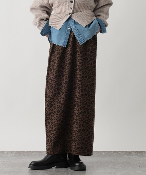 studio CLIP（スタディオクリップ）の「《ウタオ》Iラインイージースカート（スカート・レディース・その他1/ベージュ・FREE）」の6枚目の写真