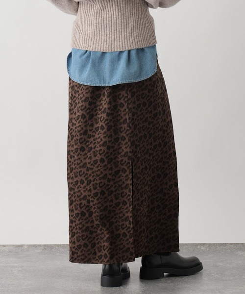 studio CLIP（スタディオクリップ）の「《ウタオ》Iラインイージースカート（スカート・レディース・その他1/ベージュ・FREE）」の8枚目の写真