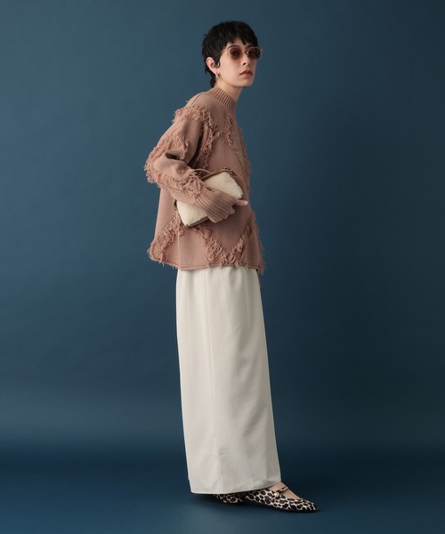 studio CLIP（スタディオクリップ）の「《ウタオ》Iラインイージースカート（スカート・レディース・その他1/ベージュ・FREE）」の10枚目の写真