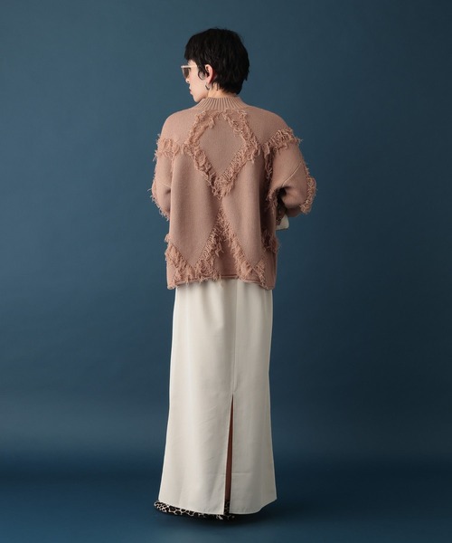 studio CLIP（スタディオクリップ）の「《ウタオ》Iラインイージースカート（スカート・レディース・その他1/ベージュ・FREE）」の12枚目の写真