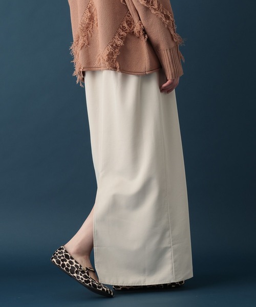 studio CLIP（スタディオクリップ）の「《ウタオ》Iラインイージースカート（スカート・レディース・その他1/ベージュ・FREE）」の14枚目の写真