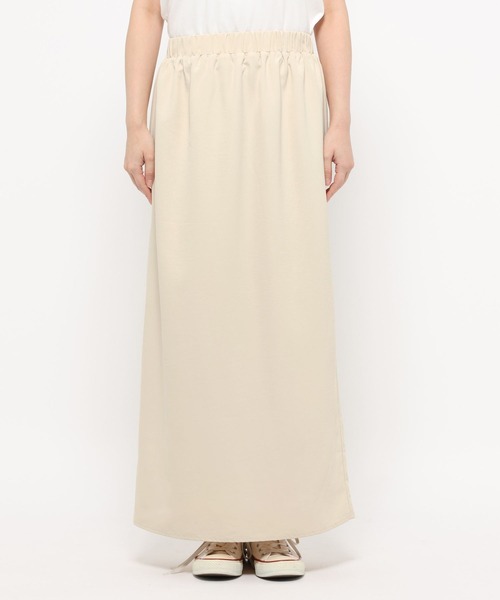studio CLIP（スタディオクリップ）の「《ウタオ》Iラインイージースカート（スカート・レディース・その他1/ベージュ・FREE）」の16枚目の写真