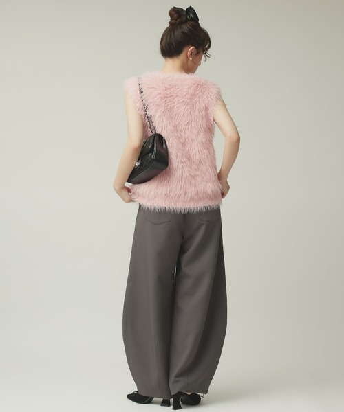 Narcissus（ナルシス）の「キャロットパンツ（その他パンツ・レディース・グレー/ピンク・FREE）」の4枚目の写真