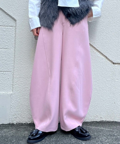 Narcissus(ナルシス)の「キャロットパンツ(その他パンツ・レディース・グレー/ピンク・FREE)」の22枚目の写真