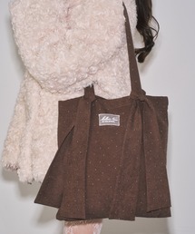 mellowneon（メロウネオン）の「マルチウェイビジューリボントートバッグ（トートバッグ）」