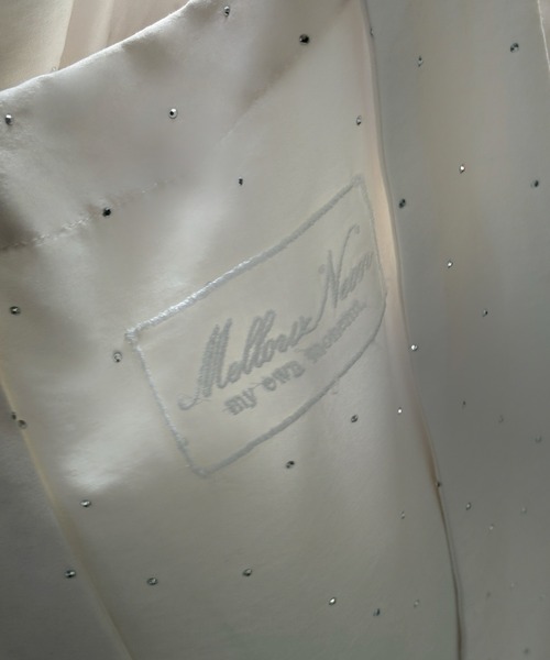 mellowneon（メロウネオン）の「マルチウェイビジューリボントートバッグ（トートバッグ・レディース・ブラック/アイボリー/ブラウン・FREE）」の6枚目の写真