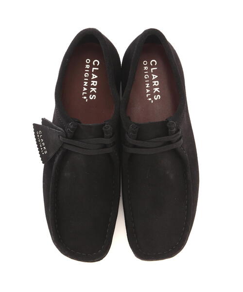 Clarks(クラークス)の「Clarks/クラークス/Wallabee/ワラビー UK7~9(モカシン/デッキシューズ・メンズ・ブラック・8.5/9/7.5)」の3枚目の写真