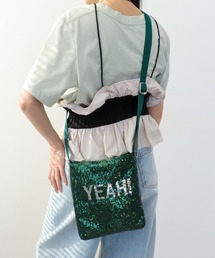 【Casselini】SPANGLE LOGOショルダー