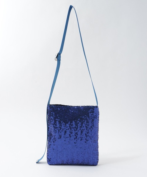 Three Four Time（ｽﾘｰﾌｫｰﾀｲﾑ）の「【Casselini】SPANGLE LOGOショルダー（ショルダーバッグ・レディース・シルバー/ブルー/グリーン/ブラック・FREE）」の21枚目の写真