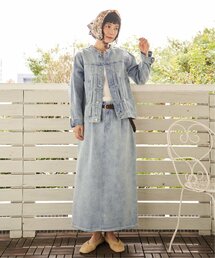 LBC | 【セットアップ着用可能】LBC ステッチナロースカート(スカート)