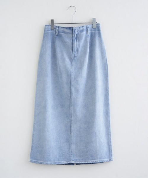 LBC(エルビーシー)の「【選べるセットアップ】LBC ステッチナロースカート(スカート・レディース・オフホワイト/ライトブルー/ネイビー・M/L)」の2枚目の写真