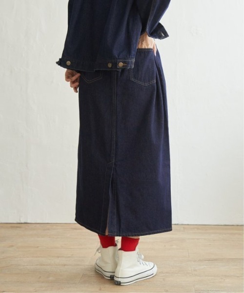 LBC(エルビーシー)の「【選べるセットアップ】LBC ステッチナロースカート(スカート・レディース・オフホワイト/ライトブルー/ネイビー・M/L)」の20枚目の写真