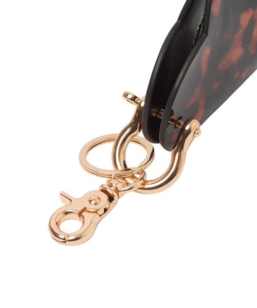 HASHIBAMI(ハシバミ)の「(HASHIBAMI)HERAT SMART KEY RING(キーケース/キーアクセサリー・レディース・ブラウン・ONE SIZE)」の4枚目の写真