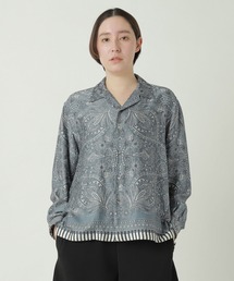 ZUCCa | FLORAL SCARF PRINT / シャツ(シャツ/ブラウス)