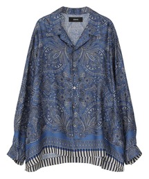 ZUCCa | FLORAL SCARF PRINT / シャツ(シャツ/ブラウス)