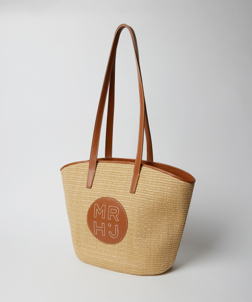 MARHEN.J(マルヘンジェイ)の「モネ ラタン (MONET RATTAN) かごバッグ(ショルダーバッグ・メンズ・ブラウン・FREE)」の3枚目の写真