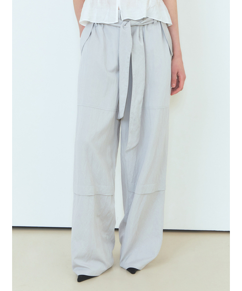 ETMON（エトモン）の「Back String Snap Pants Light Grey（その他パンツ・レディース・その他・FREE）」の3枚目の写真