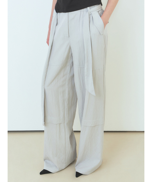 ETMON（エトモン）の「Back String Snap Pants Light Grey（その他パンツ・レディース・その他・FREE）」の5枚目の写真
