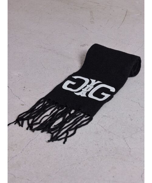 GYDA（ジェイダ）の「Symmetry GYDA original マフラー（マフラー・レディース・その他1/ブラック/その他2/グレー/その他・FREE）」の2枚目の写真