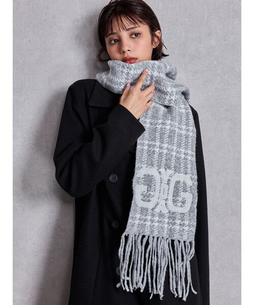 GYDA（ジェイダ）の「Symmetry GYDA original マフラー（マフラー・レディース・その他1/ブラック/その他2/グレー/その他・FREE）」の13枚目の写真