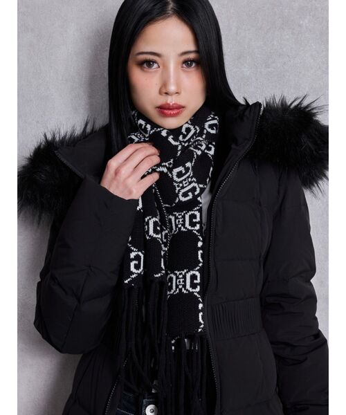 GYDA（ジェイダ）の「Symmetry GYDA original マフラー（マフラー・レディース・その他1/ブラック/その他2/グレー/その他・FREE）」の15枚目の写真