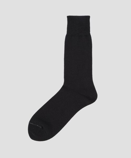 MARGARET HOWELL(マーガレットハウエル)の「COTTON WOOL PLAIN SOCKS(ソックス/靴下・メンズ・グレー/ブラック/グレー系その他・FREE)」の2枚目の写真