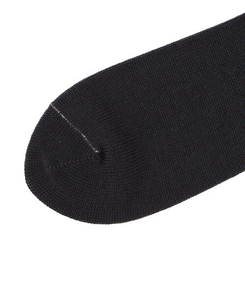 MARGARET HOWELL(マーガレットハウエル)の「COTTON WOOL PLAIN SOCKS(ソックス/靴下・メンズ・グレー/ブラック/グレー系その他・FREE)」の6枚目の写真