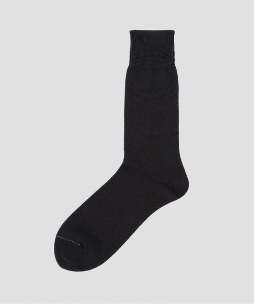 MARGARET HOWELL(マーガレットハウエル)の「COTTON WOOL PLAIN SOCKS(ソックス/靴下・メンズ・グレー/ブラック/グレー系その他・FREE)」の2枚目の写真