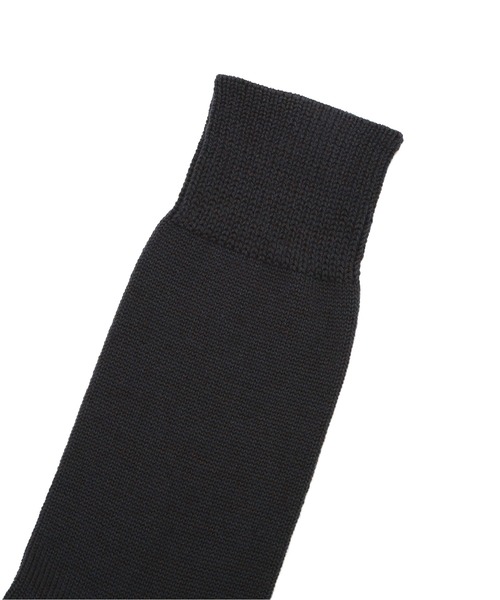 MARGARET HOWELL(マーガレットハウエル)の「COTTON WOOL PLAIN SOCKS(ソックス/靴下・メンズ・グレー/ブラック/グレー系その他・FREE)」の4枚目の写真