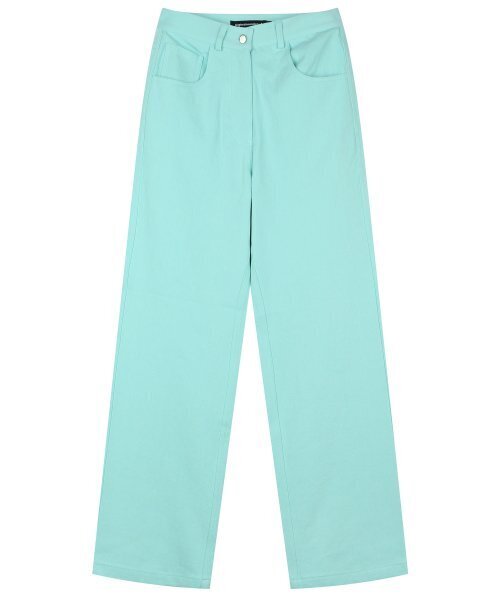 HIGH SCHOOL DISCO(ハイスクールディスコ)の「flower pants_mint(その他パンツ・レディース・その他・LARGE)」の1枚目の写真