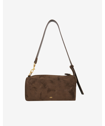 MERGO（メルゴ）の「フォスエードバゲットミドルバッグ [ブラウン]（ショルダーバッグ）」