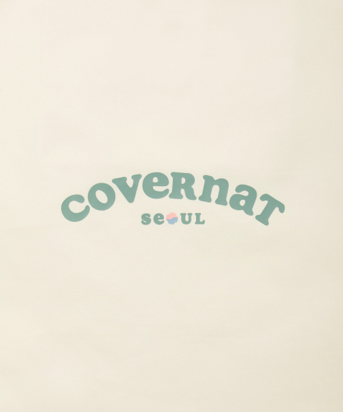 COVERNAT WOMAN(カバーナットウーマン)の「クローバーハートクーパーロゴソウルエコバッグクリーム(エコバッグ/サブバッグ・レディース・その他・FREE)」の3枚目の写真