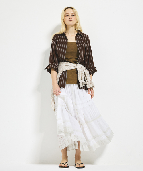 5stripe adjust シャツ（シャツ/ブラウス）｜Plage（プラージュ）の