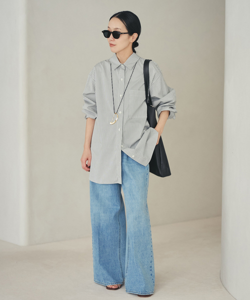 5stripe adjust シャツ（シャツ/ブラウス）｜Plage（プラージュ）の