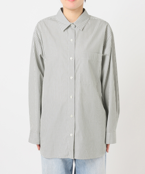 試着のみ⭐︎プラージュ26SS 5stripe adjust シャツ 5stripe adjust シャツ（シャツ/ブラウス）｜Plage（プラージュ）の