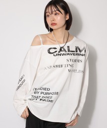 PAGEBOY | ワンショルＢＩＧロゴロンＴ(Tシャツ/カットソー)