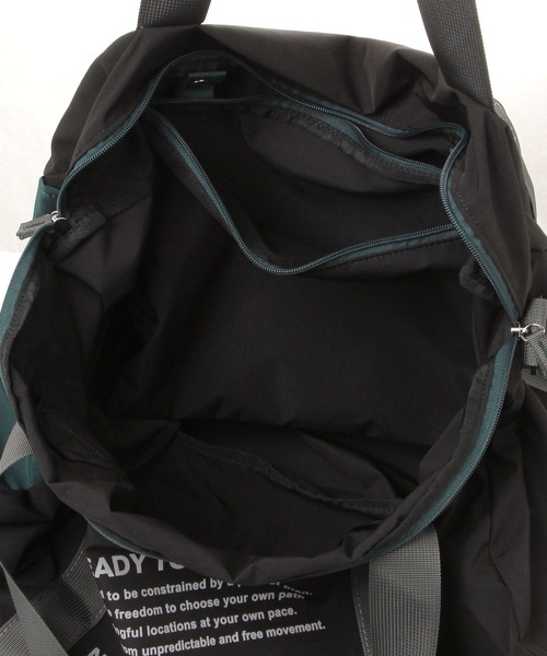 niko and...（ニコアンド）の「ニコロゴドラムバッグ２（トラベルグッズ・レディース・ブラック/アイボリー・XX-SMALL）」の22枚目の写真