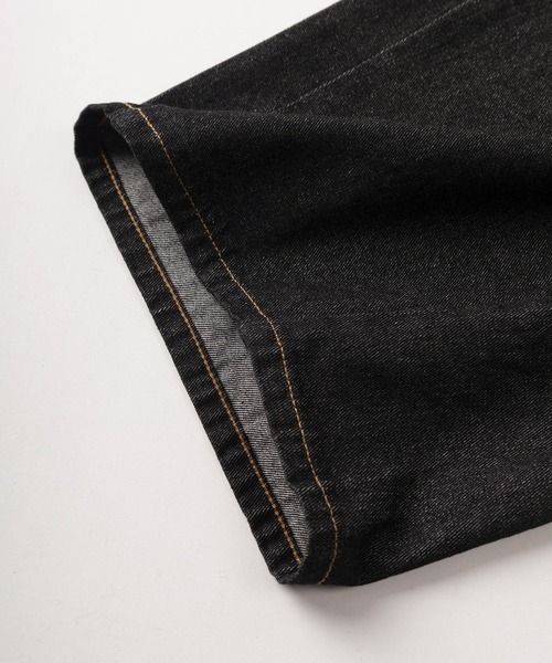 make a ray!（メイク ア レイ！）の「【72】【PLES】ワンウォッシュ バレルレッグ ワイドデニム バギーパンツ【セットアップ可能】（デニムパンツ・メンズ・ブラック/ワンウォッシュ・M/L）」の11枚目の写真