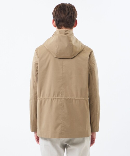 MACKINTOSH PHILOSOPHY(マッキントッシュ フィロソフィー)の「ツイルストレッチ BELFAST(ベルファスト)ミリタリーパーカ(ミリタリージャケット・メンズ・ベージュ系その他5/ブラック・38/40)」の8枚目の写真