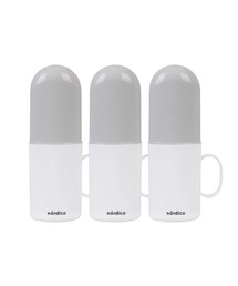 NORDICO（ノルディコ）の「キンダー歯磨きカップ歯ブラシケース3セット（その他ベビー用品）」