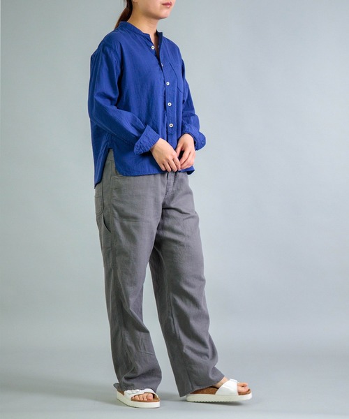 OMNIGOD womens / オムニゴッド] ツイル ルーズイージーペインター