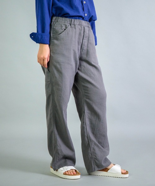 OMNIGOD womens / オムニゴッド] ツイル ルーズイージーペインター